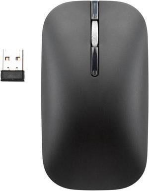 Digital Innovations LoPro Wireless Abidextrous Optical 2.4 GHz Mouse Black (32312)