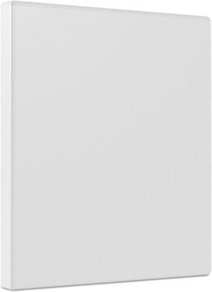 Staples 1/2" Simply View Binders with Round Rings White 374818 Staples 1/2" Simply View Binders with Round Rings White 374818