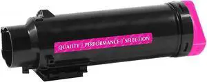 Clover Imaging Group ufactured Magenta High Yield Toner Cartridge Replacement for Dell (R6C4D/5PG7P/593-BBOY)