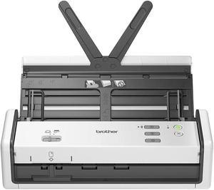 Brother ADS-1300 Compact Desktop Document Scanner White/Black (ADS1300)