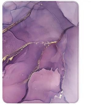 SaharaCase Indy Series TPU 7" Marble Hand Strap Folio Case for Amazon Kindle Paperwhite & Colorsoft Purple (TB00439)