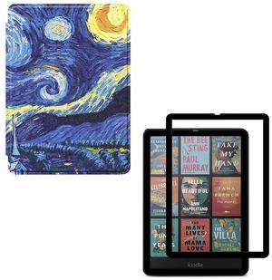 SaharaCase Venture TPU 7" Folio Case & Screen Protector for Kindle Paperwhite & Colorsoft Blue (TB00445-ZD-T69)