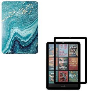 SaharaCase Venture TPU 7" Folio Case & Screen Protector for Kindle Paperwhite & Colorsoft Green (TB00442-ZD-T69)