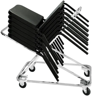 NPS Dolly For 8200 Series Music Chairs Chrome (DY82) NPS Dolly For 8200 Series Music Chairs Chrome (DY82)