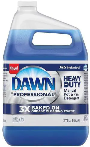 Dawn Heavy-Duty Manual Pot/Pan Dish Detergent Original 1 gal 4/Carton