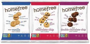 HomeFree Gluten Free Cookies Variety Pack 1.1 oz. 30/Carton (HMF01305)