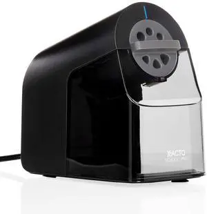 X-ACTO 1670 School Pro Classroom Electric Pencil Sharpener, Black/Gray