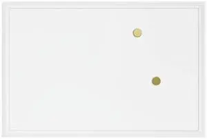 Magnetic Dry Erase Board, 30 x 20 Inches, White D?cor Frame UBR2071U0001