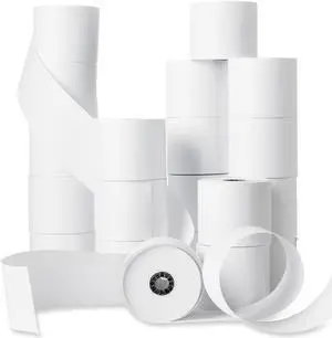 Business Source 28625 Receipt Paper, 2 1/4" x 150 ft, White - 1 Carton (100 Rolls)
