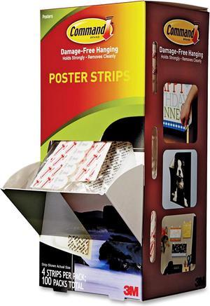 3M Command Small Poster Strips Pack