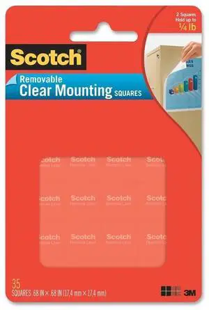 3M Scotch Removable Mounting Squares