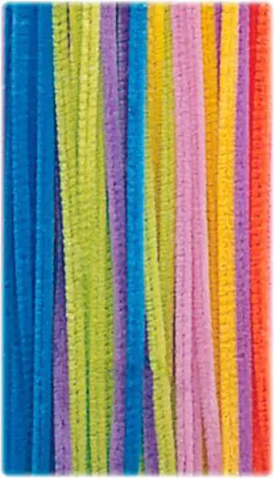 Chenille Kraft Jumbo Chenille Neon Pipe Cleaners