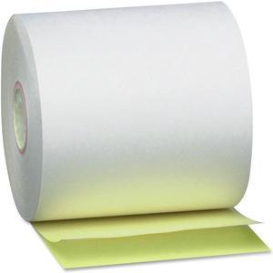 PM Company 2-ply White Canary Cash Register Rolls