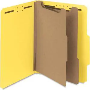 Smead Recycled Pressbrd 2-Dvdr Classfctn Folders