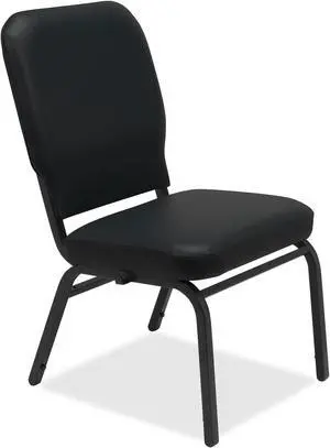 Lorell Vinyl Back/Seat Oversized Stack Chairs Lorell Vinyl Back/Seat Oversized Stack Chairs