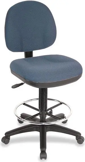Lorell Adjustable Multi Task Stool 24"x24"x40-1/2"x50-1/2" Blue 80010