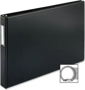 Business Source Reference Binder 11"x17" 1" Black 44100