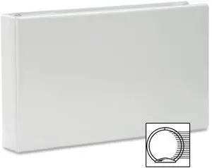 Business Source Reference Binder 11"x17" 3" White 45102