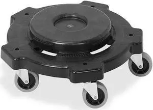 Genuine Joe Dolly Gallon Round f/32/44/55 Gal. Black 11586