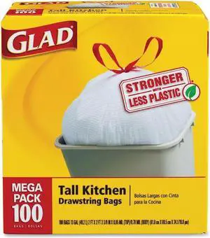 Clorox Glad Tall Kitchen Drawstring Trash Bags