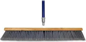 Genuine Joe Floow Sweeper 24" Wide Gray 30125
