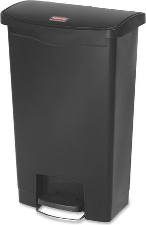 Rubbermaid Commercial Slim Jim Resin Step-On Container Front Step Style 13 gal