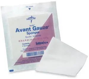 Medline Avant Nonsterile Gauze Nonwoven Sponges