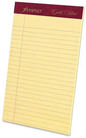 Tops Gold Fibre Premium Jr. Legal Writing Pads