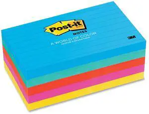 3M Post-it Lined Notes Jaipur Ultra Collection