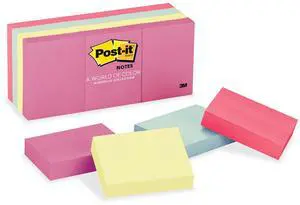3M Post-it Notes Pastel Original Pads