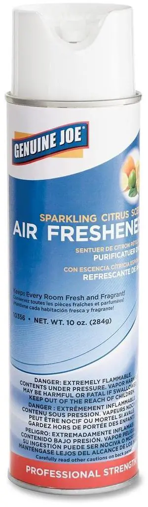 Genuine Joe Sparkling Citrus Air Freshener