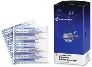 First Aid Only Fingertip Fabric Bandages