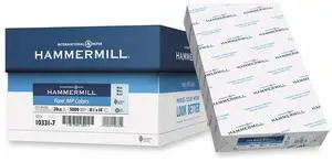 Hammermill 103317 Fore Super Premium Paper For Laser, Inkjet Print - Legal - 8.50" x 14" - Recycled - 500 / Ream - Blue