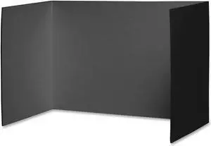 Pacon Privacy Board 48"x16" 4/PK Black 3791