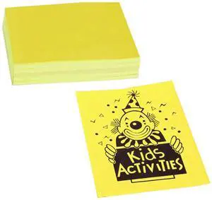 Pacon 104316 Neon Bond Paper Letter - 8.50" x 11" - 100 / Pack - Yellow