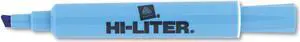 Avery 07746 Desk Style Highlighter, Chisel Tip, Light Blue Ink, 1 Dozen