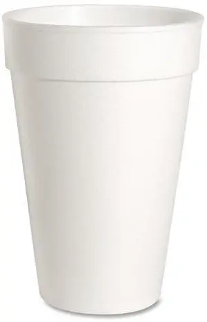 Foam Cups 16 oz. 500/CT White