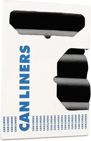 Accufit Low-Density Can Liners 23 gal 0.9 mil 28 x 45 Black 200/Carton