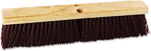 Boardwalk Floor Brush Head 18" Wide Maroon Heavy Duty Polypropylene Bristles Boardwalk Floor Brush Head 18" Wide Maroon Heavy Duty Polypropylene Bristles