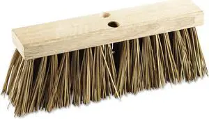 Boardwalk Street Broom Head 16" Wide Palmyra Bristles 71160
