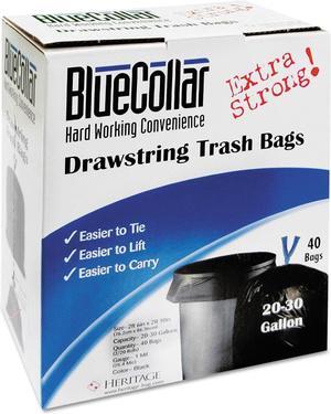 Bluecollar Liner,Can,30gal,1.0ml,Bk N6034YKRC1