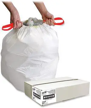 Genuine Joe Trash Can Liners 13 Gal. 0.9mil 24"x25-1/8" 60/CT WE 01229