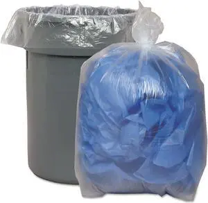 Boardwalk Super Extra-Heavy Grade Can Liners 33x39 1.4 Mil 31-33 Gal Clear 100
