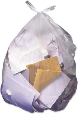 Heritage High-Density Coreless Can Liners 40-45gal 12 mic 40 x 48 Natural 250