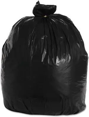 Boardwalk 516 Super-Heavy Grade Can Liners, 33 x 39, 1.2 Mil, 33-Gallon, Black, 10/Roll, 100/Carton, 1 Carton