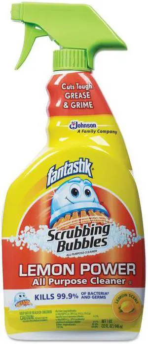 Lemon Power Antibacterial Cleaner 32 oz Spray Bottle