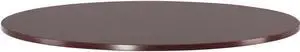 Lorell Round Conference Tabletop 48"Dia. Mahogany 87240 Lorell Round Conference Tabletop 48"Dia. Mahogany 87240