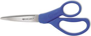 Acme United 43217 Preferred Line Steel Scissors  7in  3-1/4  L/R Hand