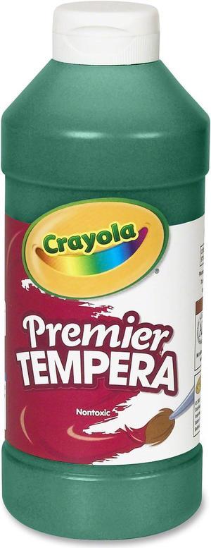 Crayola. 541216044 Premier Tempera Paint, Green, 16 oz