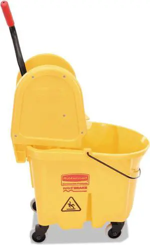 Wavebrake 35 Quart Bucket/Wringer Combinations Yellow